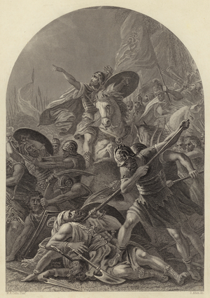 Joshua commanding the Sun (engraving)