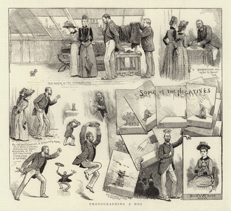 Photographing a Dog (engraving)