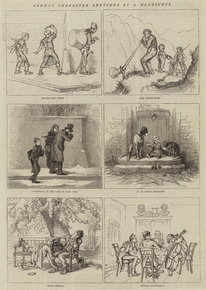 German Character Sketches (engraving)