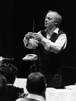 Munich Hercules Hall Bernard Haitink, conductor, 1960 (photo)