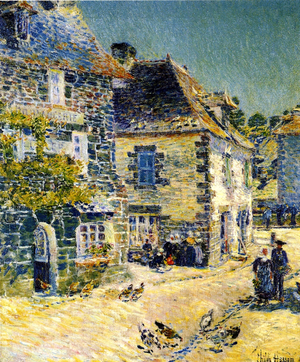 Pont Aven, Brittany, 1897 (oil on canvas)