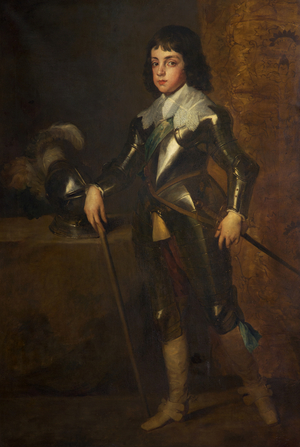 King Charles II (1630-1685), as a boy (after Van Dyck)