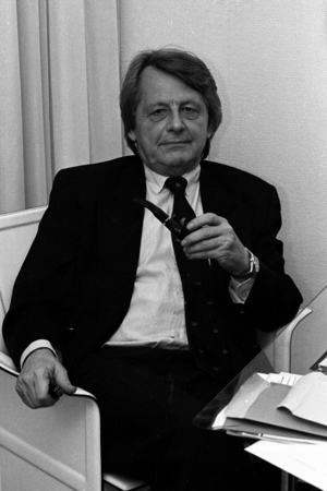Writer Wolfgang Leonhard (GER) in Berlin,..., 1990 (photo)