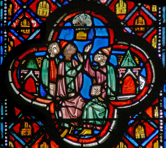 Window w10  the Vision of the Cedar tree Ez XVII 22 (stained glass)