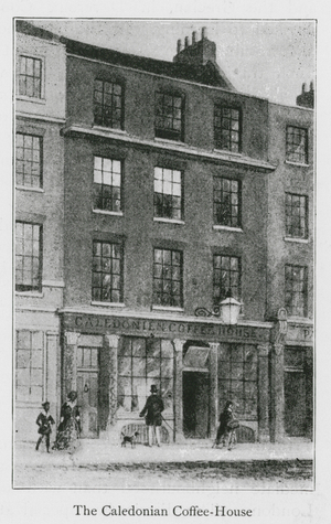 The Caledonian Coffee-House (litho)