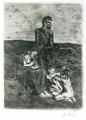 The Poor, 1904-05, printed 1913 (etching, artist's proof before steel-facing)