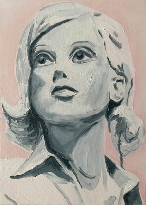The Merry Maidens: Darcey, 2017 (oil on linen)