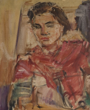 A Woman, 1952 (oil on canvas)
