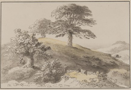 Sussex: 'Near St Marthas', Albury (pen, brush, ink & w/c on paper)