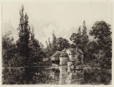 Iffley Mill (etching)
