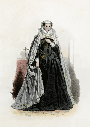 Mary Queen of Scots, Queen of Scotland from 1542 to 1567, ... (engraving)