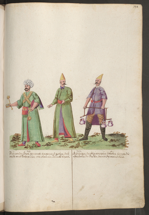 A Turkish water bearer, two food bearers ...