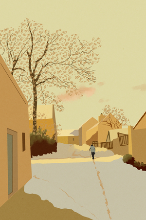 Winter Village, 2021 (digital)