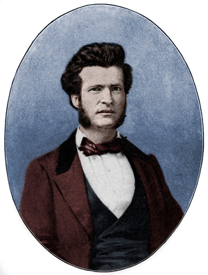 Mark Twain as  Mississippi River pilot