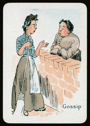 Gossip (colour litho)
