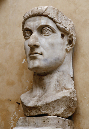 Head of Emperor Constantine the Great (marble)