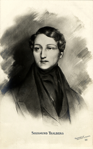 Sigismond Thalberg Austrian pianist