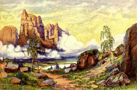 Set design for Wagner's