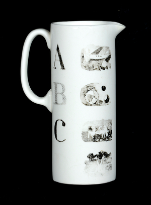 A Hand-Decorated Jug (ceramic)