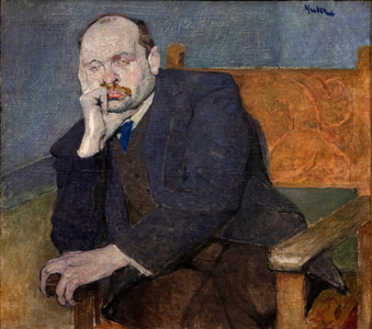 Portrait of a Man, 1922 (oil on canvas)