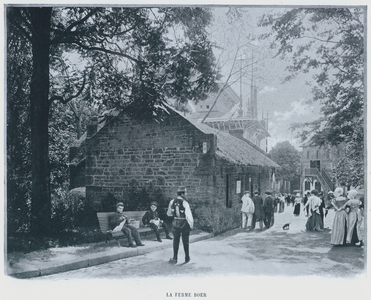 La Ferme Boer (b/w photo)