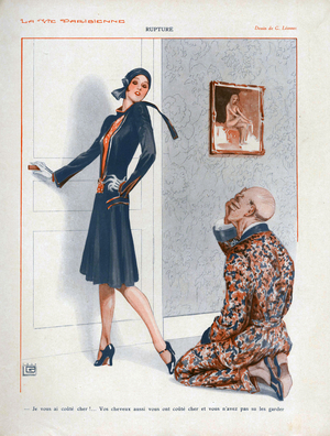 La Vie Parisienne, Magazine Plate, France, 1920s (print)