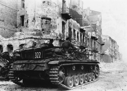 II. WK, Warsaw Uprising 1944 (photo)