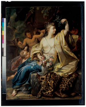 Flora, 1716 (oil on panel)