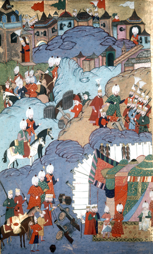 Van Castle, taken by Suleyman I, Ottoman sultan 1520-1566, on his return from Tebriz in Persia