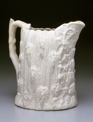 Pitcher, c.1852-1858 (parian, molded)