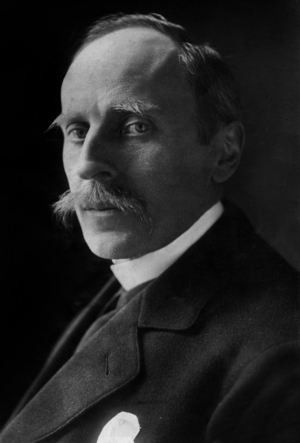 French writer Romain Rolland receiving Femina prize in 1905