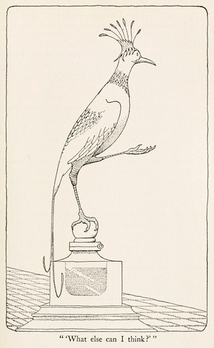 "What else can I think?" illustration from The Voyages of Doctor Dolittle, 1922