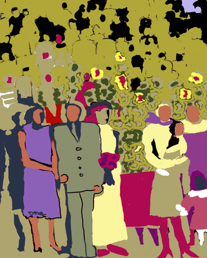 Garden Wedding, 2003 (computer graphics)