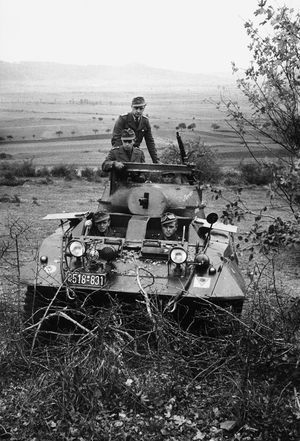 The Bundesgrenzschutz - Federal Frontier- Guards ..., 1953 (photo)