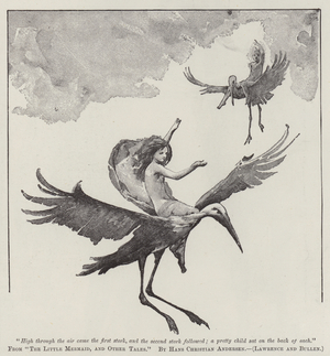 "The Little Mermaid, and Other Tales," by Hans Christian Andersen (litho)