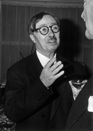 Jean Guehenno (1890-1978) french writer, in the 60's