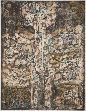 Untitled, c.1977 (watercolor and mixed media)