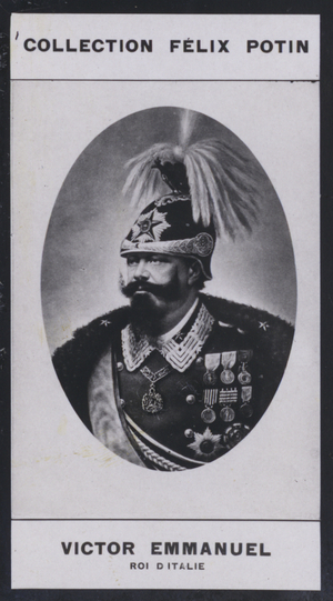 Victor-Emmanuel II, Roi D'Italie (1820-1878) (b/w photo)