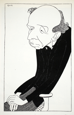 Viscount Cecil of Chelwood, illustration from Eighty Eight Cartoons by Powys Evans, pub. Cayme Press, 1926 (litho)