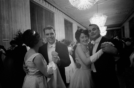Every year, at the end of February, the Vienna operaball ..., 1960 (photo)