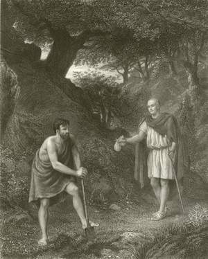 Timon and Flavius (engraving)