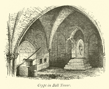 Crypt in Bell Tower (engraving)