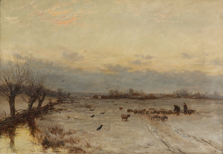 Souvenir of March, 1886 (oil on canvas)