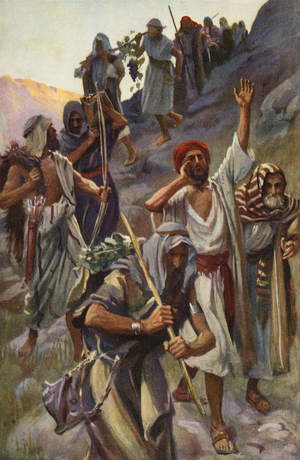 The Return of the Spies (colour litho)