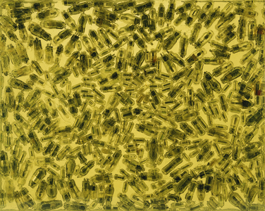 Electric-Electrique, 1969 (accumulation of radio tubes in plexiglass)