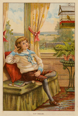 Day Dreams (colour litho)