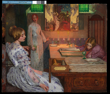 The Close of Day, 1896 (oil on canvas)