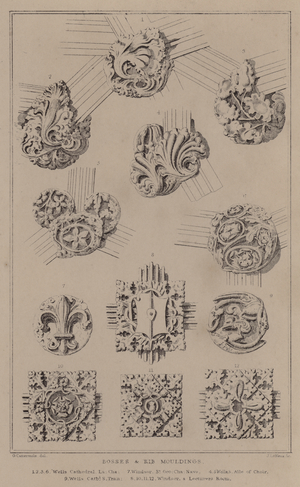 Bosses and Rib Mouldings (engraving)