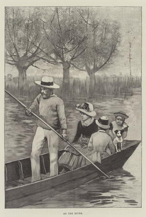 On the River (engraving)