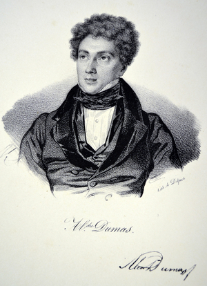 Alexandre Dumas the elder, 1840